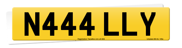 Registration number N444 LLY